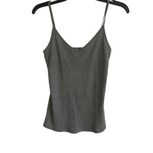 ASOS Charcoal Ribbed Camisole Top